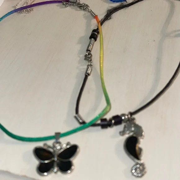 galvaston gift shop Accessories Set Of Two Butterfly Mood Ring